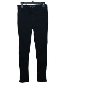 Boom Boom Jeans Womens Black High Rise Skinny Pants Size 9
